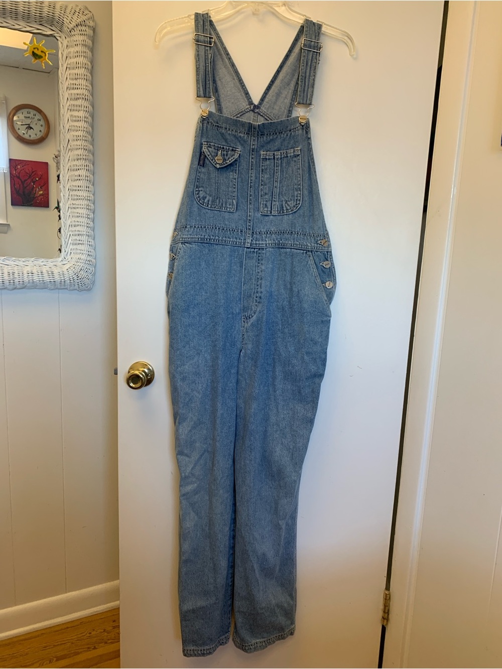 No Excuses classic Blue Denim Overalls - Women's Overalls M